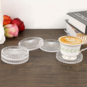 OGANAZI dishwasher-safe coasters for easy cleaning