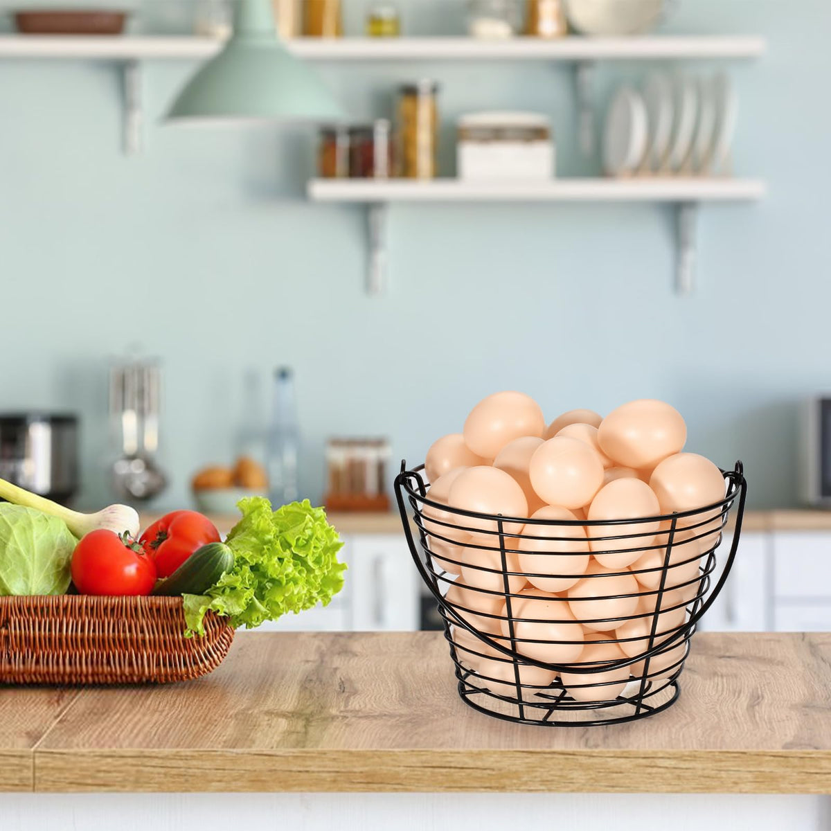 OGANAZI egg basket suitable for fruits and vegetables and other small items