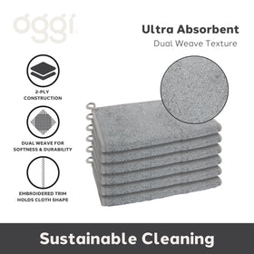 Oggi Bambou fast-dry cloth reduces wait time between uses