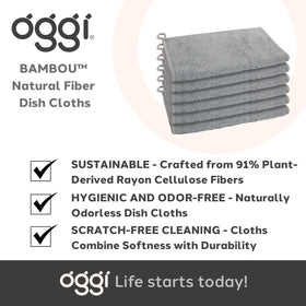 Oggi Bambou machine-washable fabric maintains shape and cleanliness