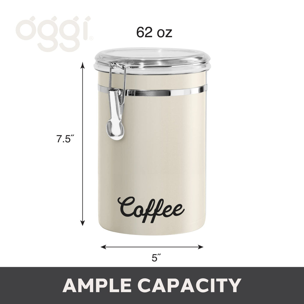 Oggi label reads 'Coffee' for quick identification and organization.