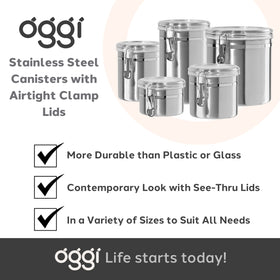 Oggi easy wipe cleanup after use for tidy countertops.