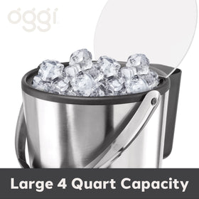 Oggi 4-quart capacity accommodates wines, champagnes, and cocktails.