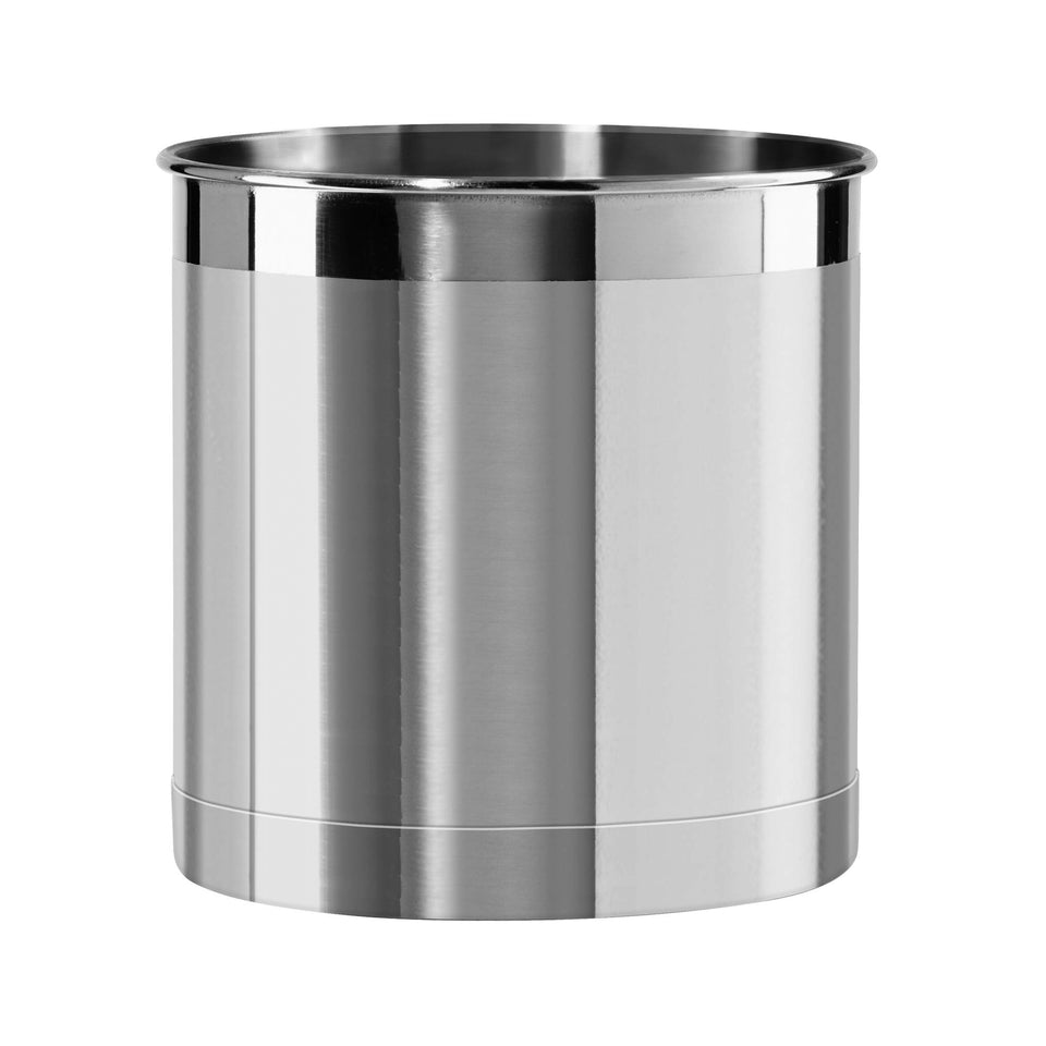 Oggi jumbo utensil holder front view with stable base for busy kitchens