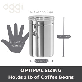 OGGI helps you store grains and flour neatly.