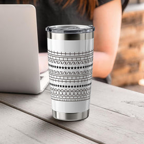 OGGOVIBE 20oz stainless steel mug keeps drinks at the right temp during busy days.