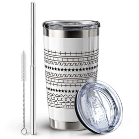 OGGOVIBE Durable stainless steel mug handles icy summers and hot winters reliably.