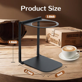 OGNWFUNK Outin Nano stand setup ready for pour-over or mini espresso brewing.