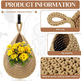 OGOTEZ large, medium, and small baskets for garlic, onions, and fruit