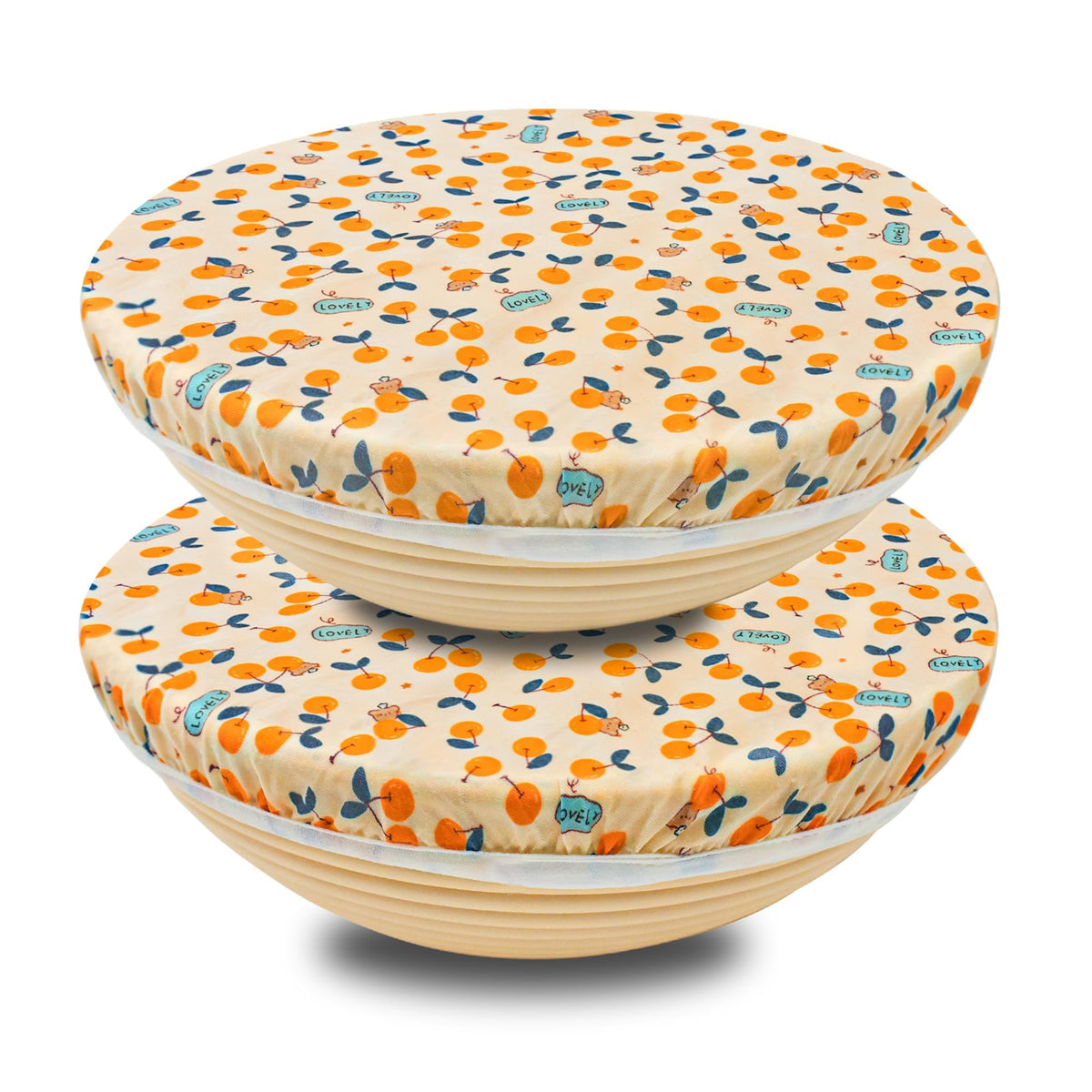 OHIYO beeswax bowl cover, 2-large size, seals large bowls for fresh dough.