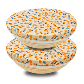 OHIYO beeswax bowl cover, 2-large size, seals large bowls for fresh dough.