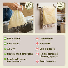 OHIYO pantry storage use shows versatile bag for vegetables and snacks.