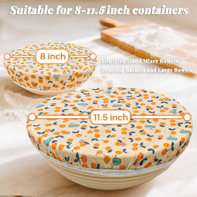 OHIYO bread-proofing bowl cover with elastic fit for sourdough.