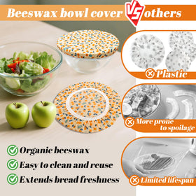OHIYO elastic-fit bowl cover for mixing bowls and proofing baskets.