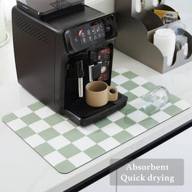 Ohocut colorful checkered design adds a vibrant touch to any kitchen.