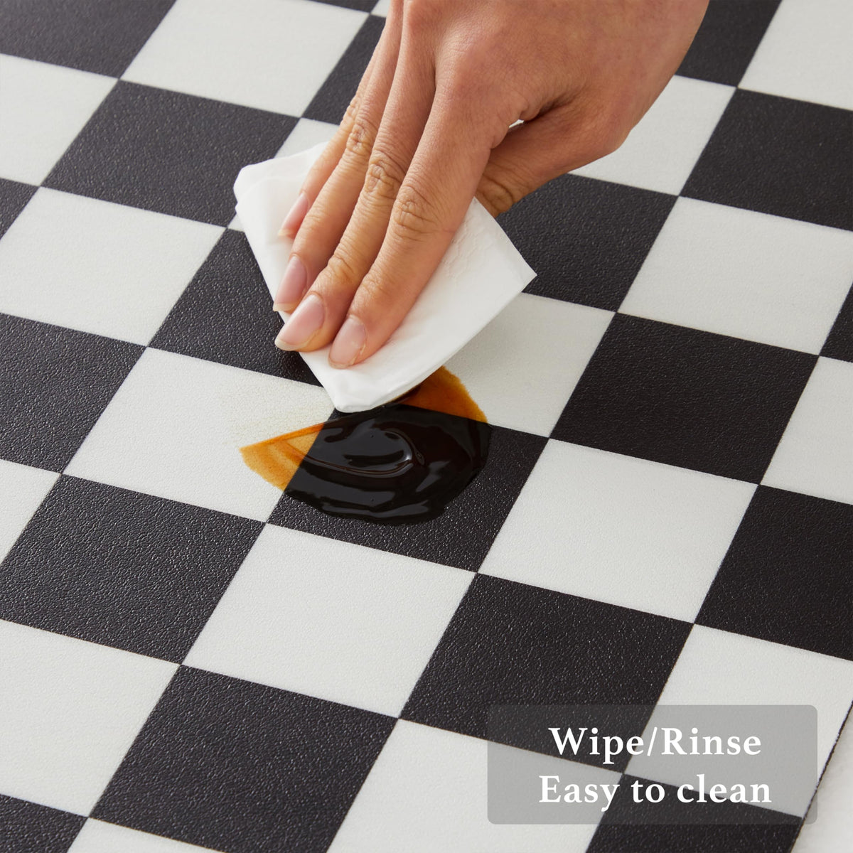 Ohocut durable mat for kitchen, coffee bar, and dining areas.