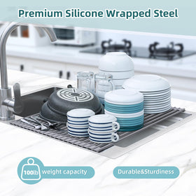Ohuhu BPA-free drying mat designed for safe kitchen use.