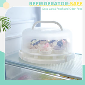 Ohuhu 10-inch cake fit confirms full-size cakes work with confidence.