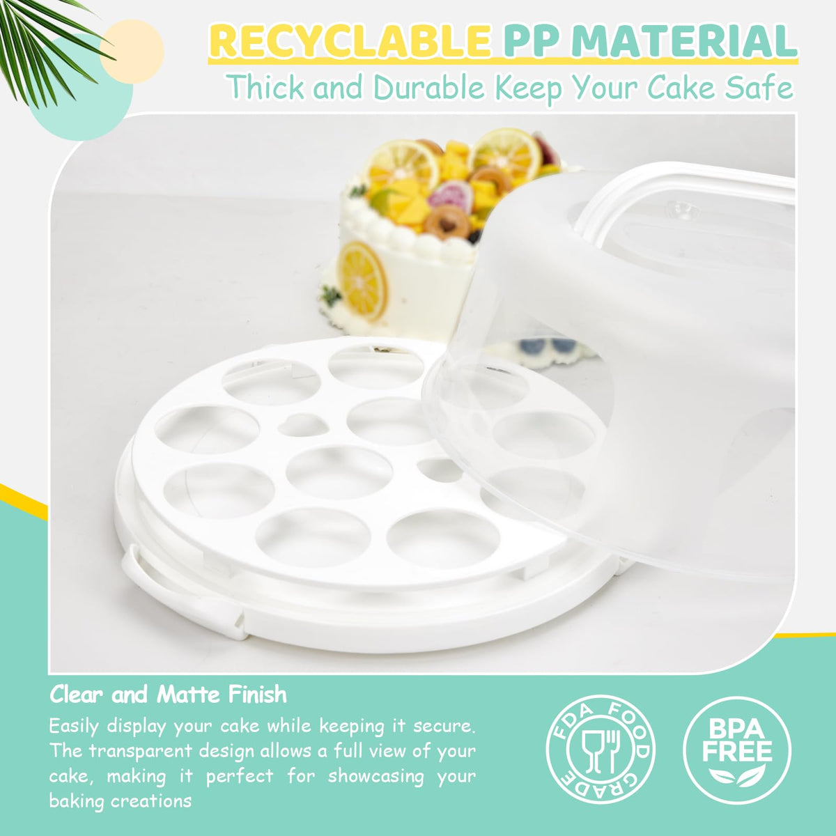 Ohuhu compartment tray fits snacks, fruit, nuts for versatile party spreads.