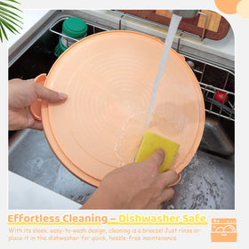 Ohuhu cake stand food-grade material supports safe serving.