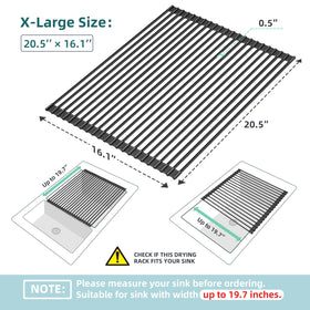 Ohuhu sink size fit guide helps you choose the right model for your sink.