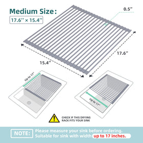 Ohuhu sturdy design supports heavy dish loads.