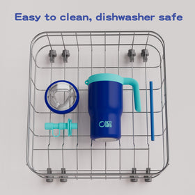 OISIZ 316 stainless steel kids bottle feels sturdy and safe.
