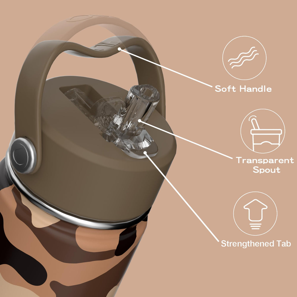 OISIZ triple-wall vacuum insulation keeps drinks cold for hours