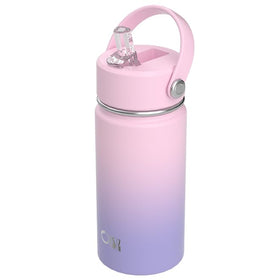 OISIZ Kids bottle with straw lid keeps beverages cold during school days.
