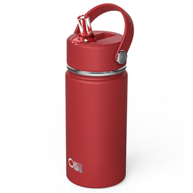 OISIZ Kids bottle with straw lid closed for mess-free portability