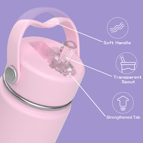 OISIZ 14oz bottle features compact design for cup holders.