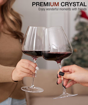 OJA crystal glass clinking sound demonstrates elegant resonance