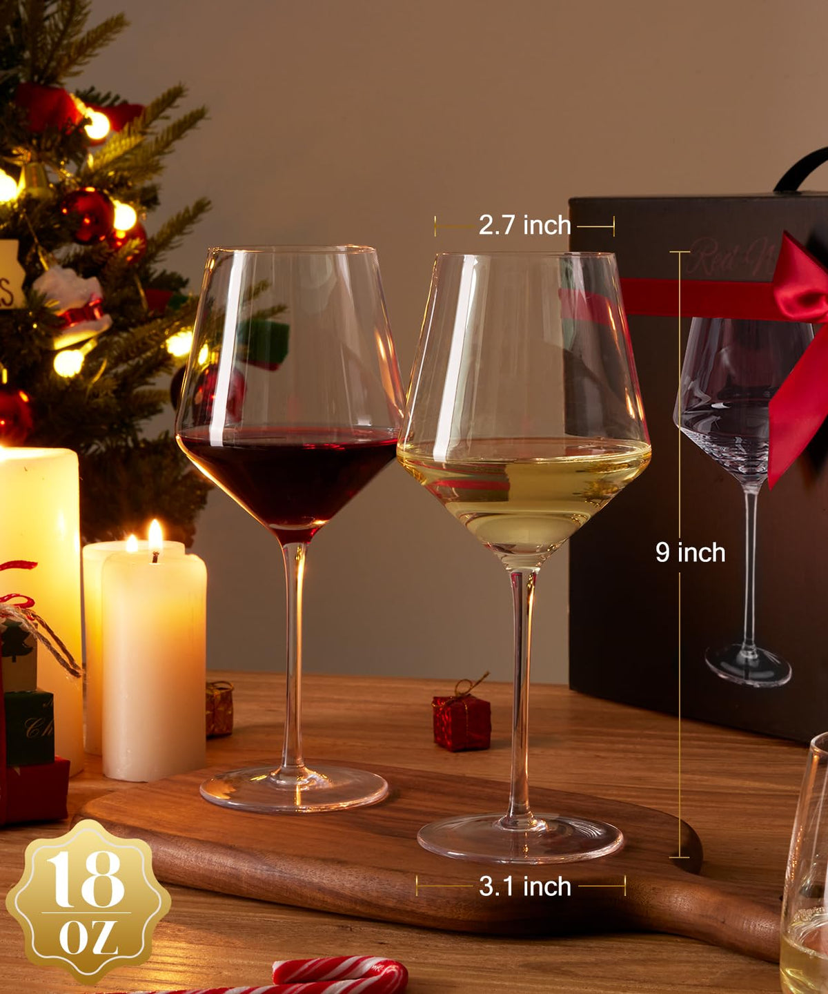 OJA 18oz glass designed for full aroma and balanced sip