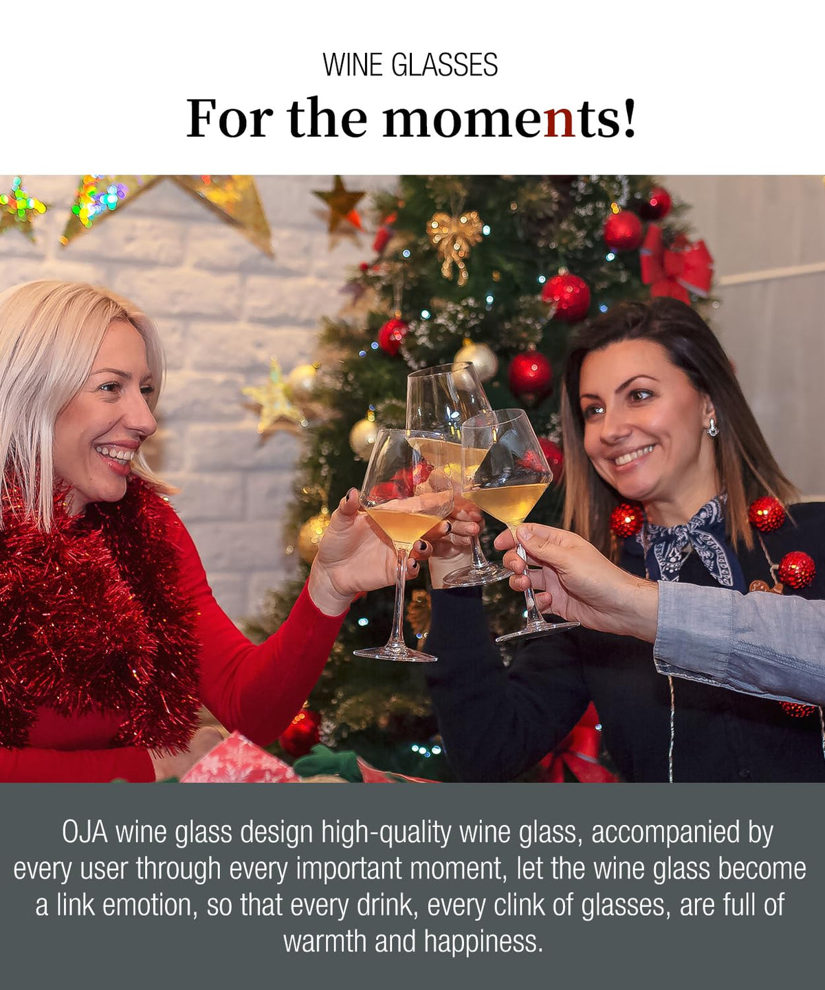 OJA red wine glass set elevates home bars and dinner parties