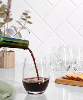 OJA stemless glasses suit daily use and entertaining occasions