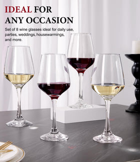OJA conical bowl promotes aeration, enhancing aroma for red and white wines