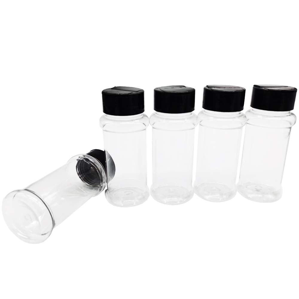 OJYUDD compact spice jars fit in drawers and cabinets.