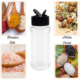 OJYUDD double-sided shaker lids for shaking or pouring spices.