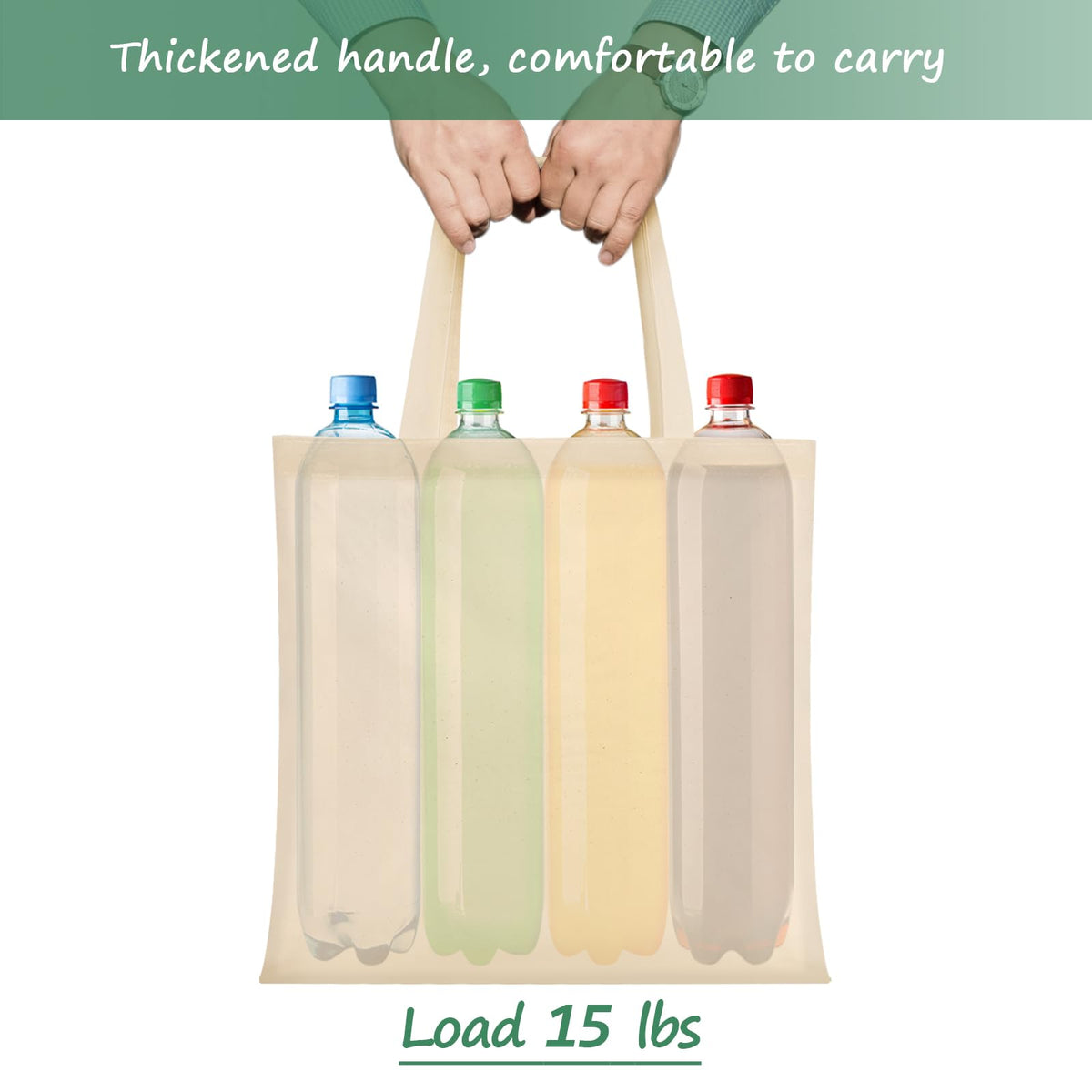 OKBA lightweight tote folded for compact storage and travel