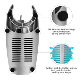 OKF ice shaver waterproof-switch enhances safety at the counter