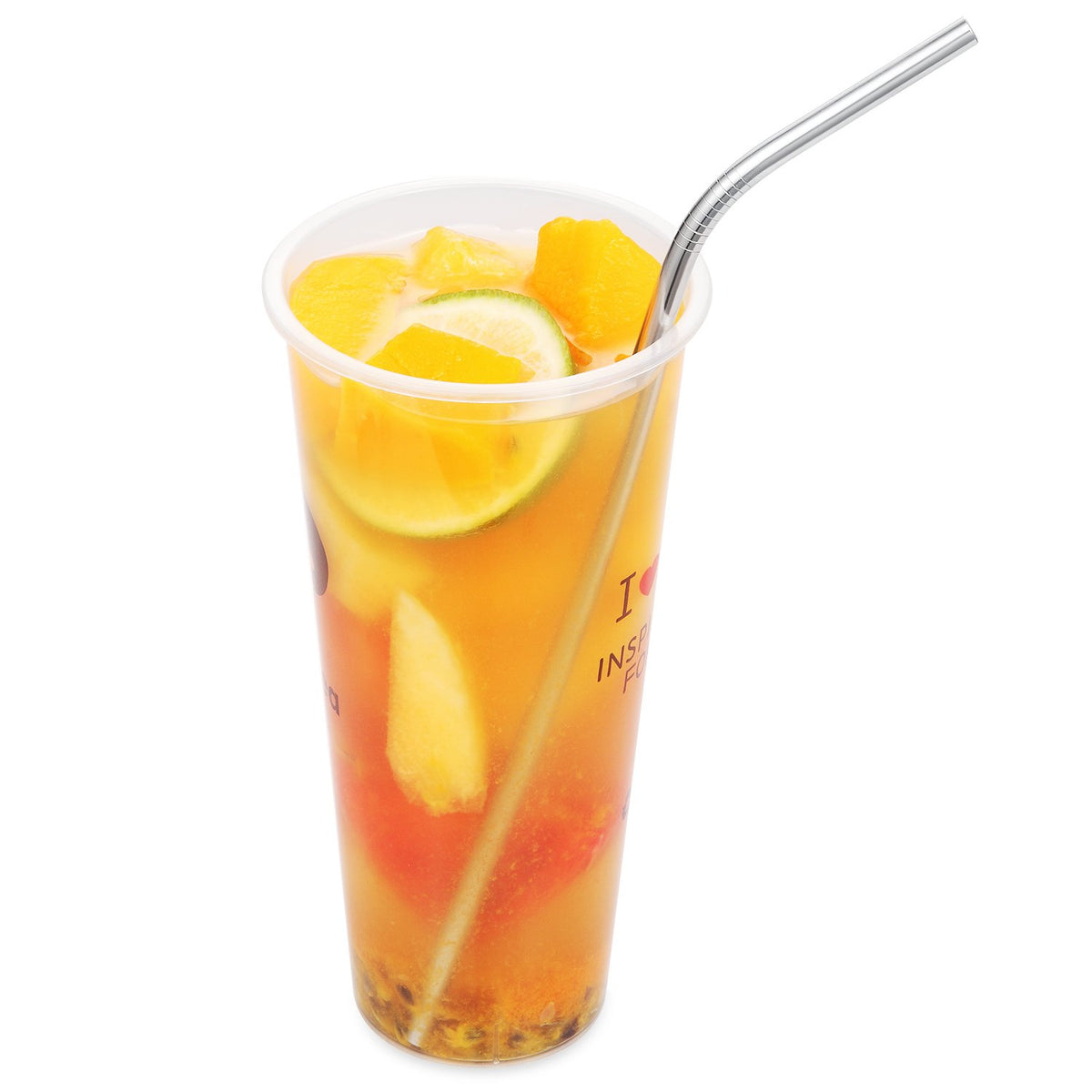 OKGD dishwasher-safe stainless steel straws provide easy cleaning.