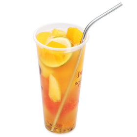 OKGD dishwasher-safe stainless steel straws provide easy cleaning.