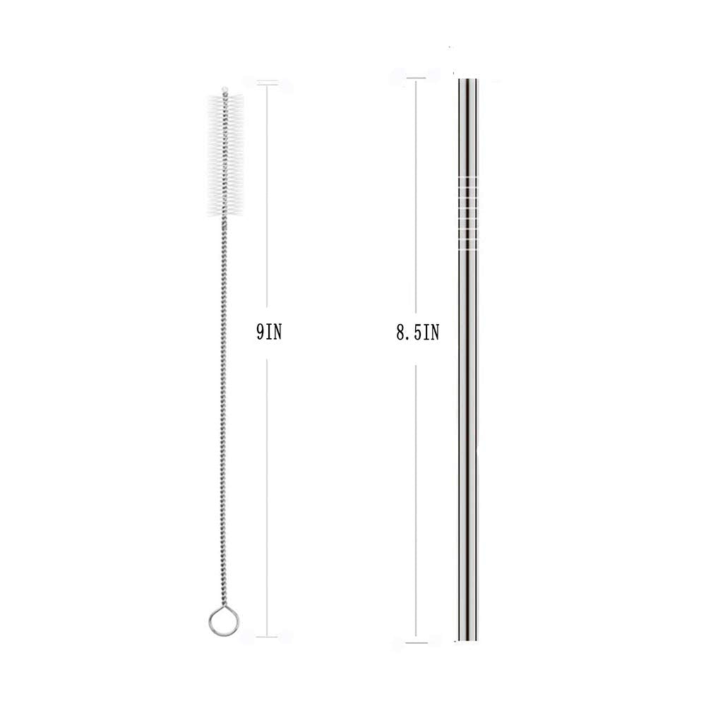 OKGD long 8.5-inch straw designed for 20 oz tumblers.