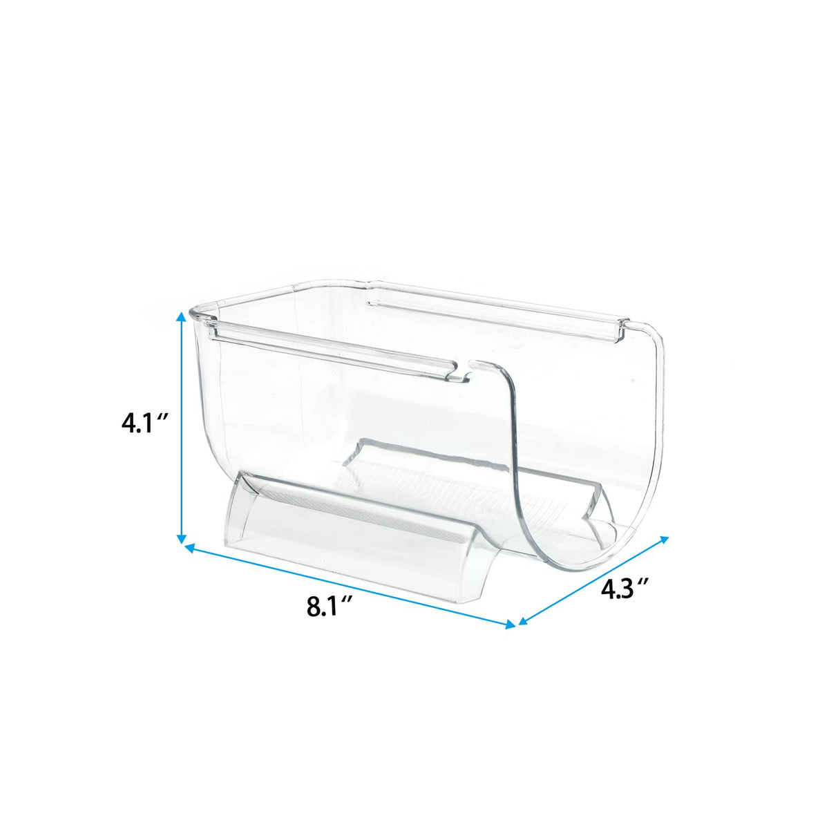 OKITCHEN bottle storage rack in fridge maximizing cabinet organization