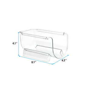 OKITCHEN bottle storage rack in fridge maximizing cabinet organization
