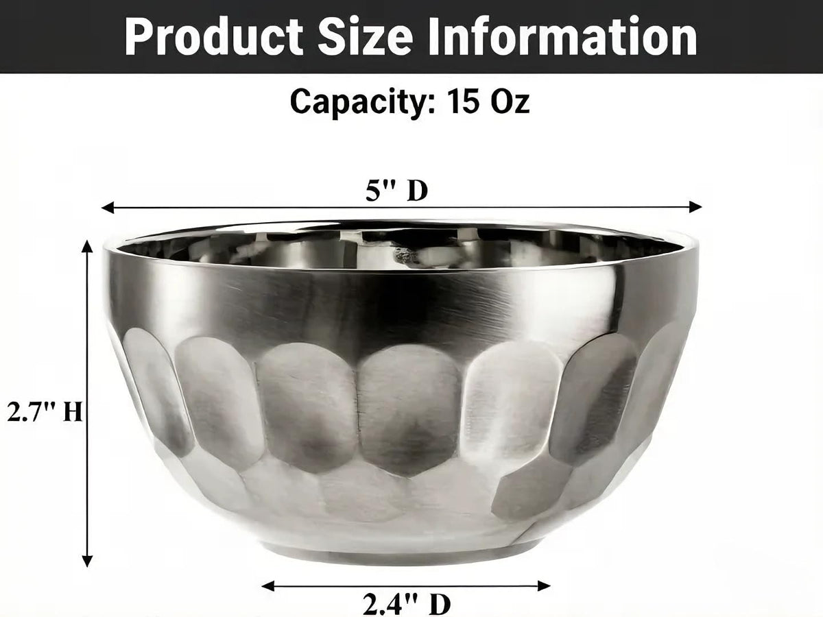 Okllen double-wall insulated bowls stacked to save cabinet space