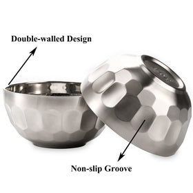 Okllen bowls show non-slip grooves for stable handling during serving