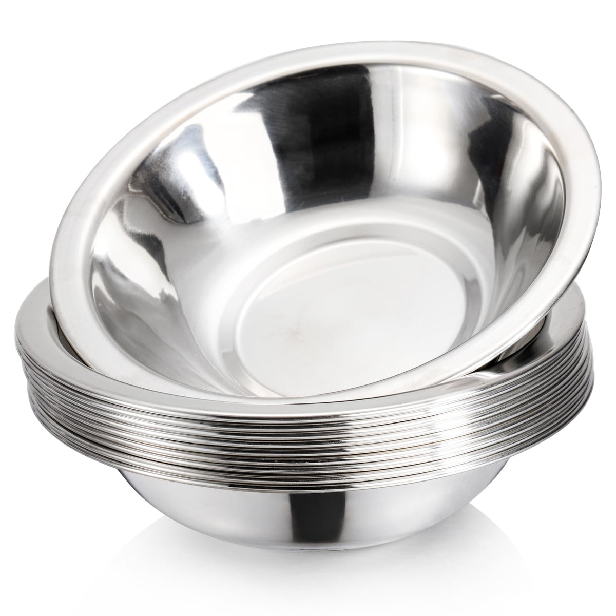 Okllen flat-base design keeps bowls steady during whisking.
