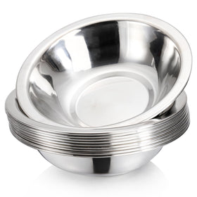 Okllen flat-base design keeps bowls steady during whisking.