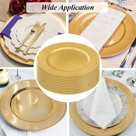 Easy handwash cleaning for Okllen gold charger plates